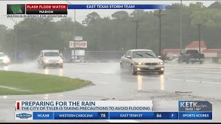 Heavy rains expected for Tyler, city prepares for severe weather