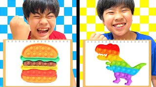 【寸劇】学校にプッシュポップやおもちゃを持ってきちゃだめ！　抜き打ち持ち物検査でかばんの中身をチェック！　鬼滅の刃　教育　ブラチャレ#018