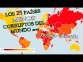 Los 25 Países Menos Corruptos Del Mundo