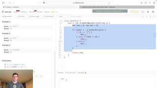 Leetcode Solution - 921 Minimum Add to Make Parentheses Valid