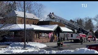 Texas Roadhouse catches fire on Wolf Road in Colonie