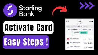 How To Activate Starling Bank Card !