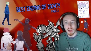 BEST ED OF 2024?! - Irish Guy Reacts \u0026 Tries to Analyze 2024 Anime Endings for the FIRST TIME Pt. 2