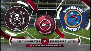 Absa Premiership 2018/19 | Orlando Pirates vs SuperSport United