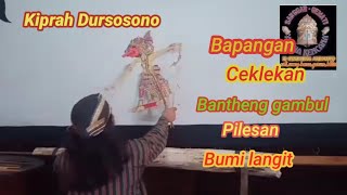 Model Kiprah Wayang Gagahan