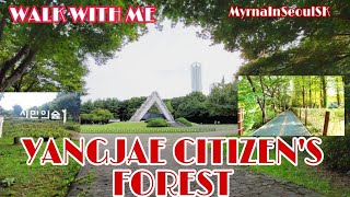 WALK WITH ME TO YANGJAE CITIZEN'S FOREST