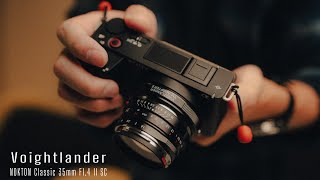 【6万円！？】知る人ぞ知るあの名レンズ買っちまった... | Voightlander NOKTON Classic 35mm F1.4 II SC