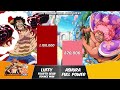 luffy vs non devil fruit users power levels one piece power scale