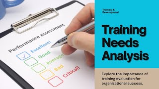 Training Needs Analysis: All steps explained Chapter 3🎯#tna #trainingneedsanalysis  [New Checklist]