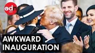 Awkward Moments You Missed From Donald Trump's Inauguration Day 2025