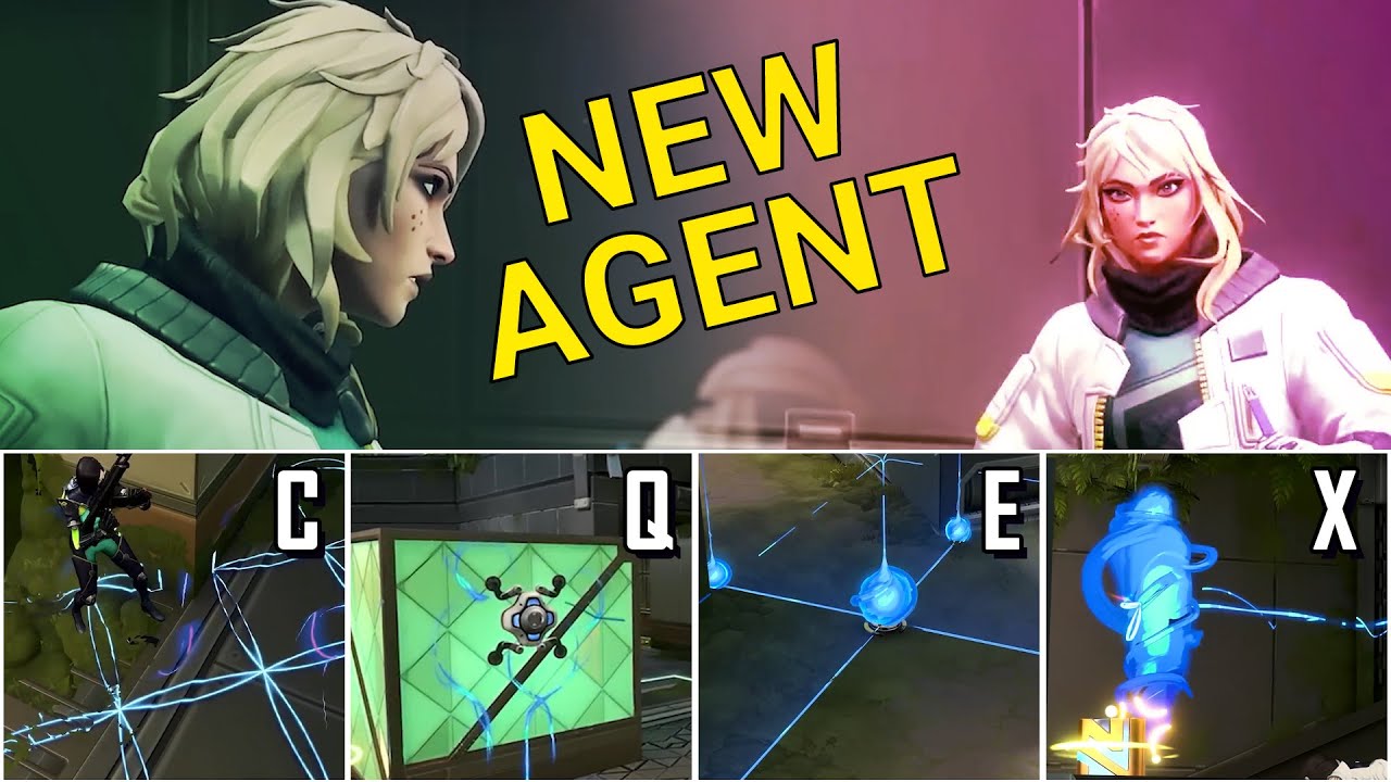 Valorant New Agent DEADLOCK Is Revealed | All Abilities + Ultimate ...