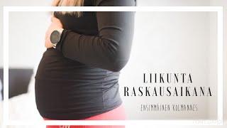 LIIKUNTA RASKAUSAIKANA 🤰🏼 - ENSIMMÄINEN KOLMANNES