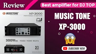 3000 watt amplifier Music tone xp3000 professional dj amplifier #amplifier #review