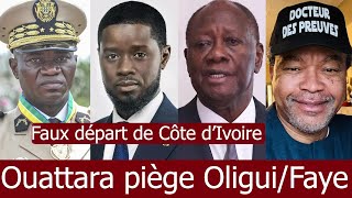 Oligui et Diomaye piégés par Ouattara : Découvrez comment !