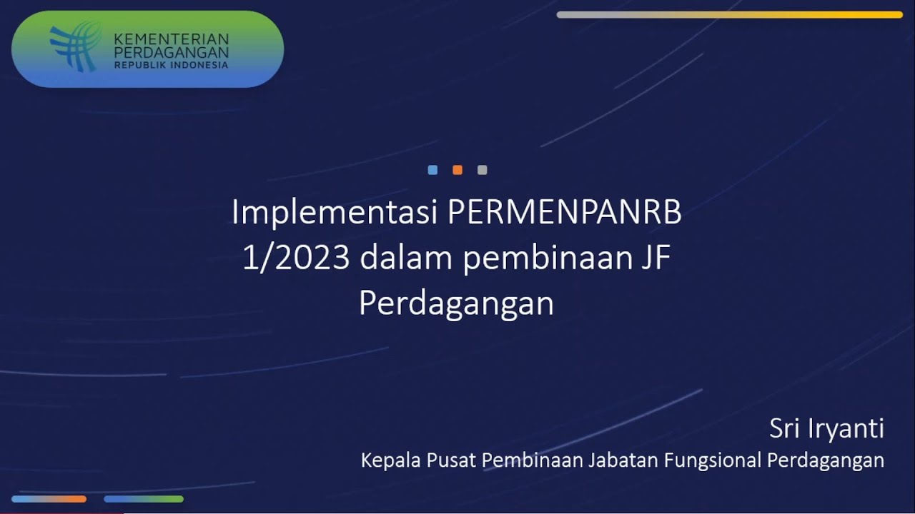 Sosialisasi Implementasi Permen PAN-RB Nomor 1 Tahun 2023 Tentang ...