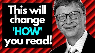 How Bill Gates reads books