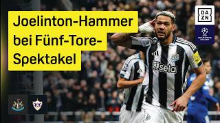 Newcastle United - Qarabag | Playoffs | UEFA Champions League | DAZN Highlights