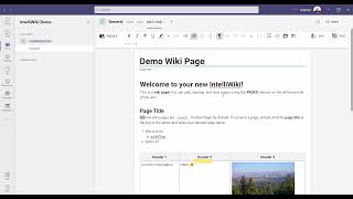 IntelliWiki Demo