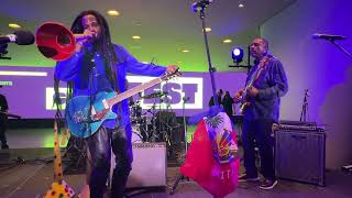 Paul Beaubrun  performs for Globalfest 2025, Lefrak Lobby Lincoln Center NYC,Jan 12, 2025