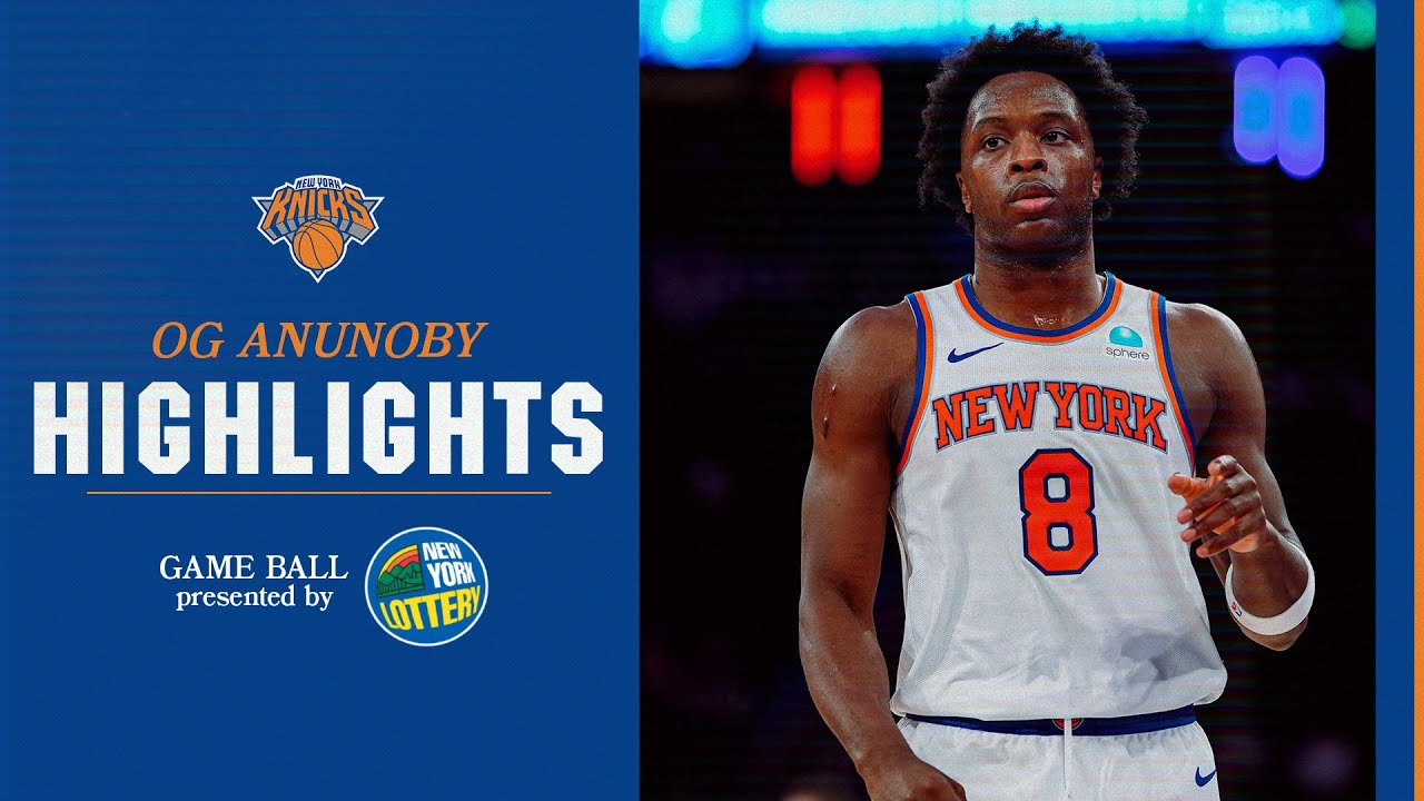 OG Anunoby Makes MAJOR IMPACT In Knicks Debut 🔥 - YouTube