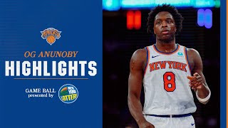OG Anunoby Makes MAJOR IMPACT in Knicks Debut 🔥
