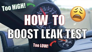 Boost Leak Test Your Diesel Truck