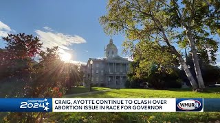 Joyce Craig, Kelly Ayotte continue to clash over abortion issue in race for governor