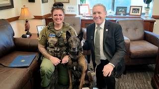 Fridays with Phil: Honoring Spy, Retiring K9 with Jackson County Sheriff's Office