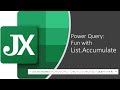 Fun with List.Accumulate in Power Query