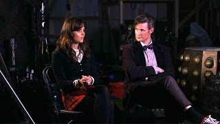 Matt Smith and Jenna Coleman on The Time of the Doctor - Doctor Who Christmas Special 2013 - BBC