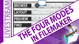 4 Modes in FileMaker - Beginners