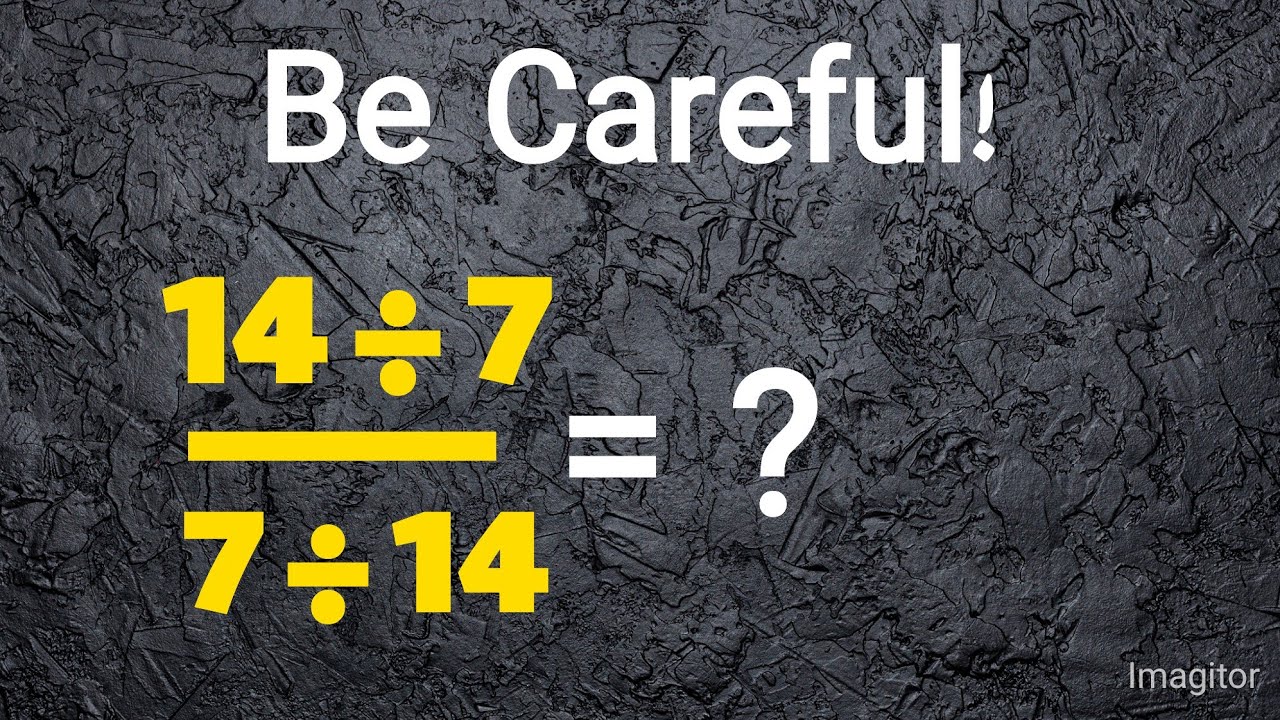 This Math Problem Tricks Everyone Youtube