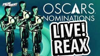 LIVE OSCAR NOMINATIONS 2025 REACTION! HOLLYWOOD ON FIRE? | Academy Awards | Film Threat Awards