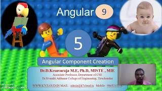 S005 : Angular 9 : Front-End JavaScript Framework (2020)