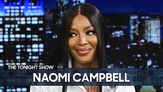 Naomi Campbell Gives Jimmy Modeling Tips and a Tap Dance Lesson, Talks NAOMI Exhibit (Extended)