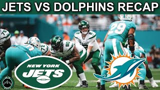 New York Jets Miami Dolphins Recap! Jets Lose 31-24 and fall apart in the 2nd half