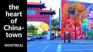 Thanksgiving Day walk in Chinatown, Montreal