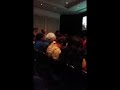 speaking wookiee to a wookie at comic con