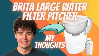 Brita Large Water Filter Pitcher for Tap and Drinking Water with 1 Standard Filter (Review)