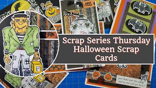 Scrap Series Thursday Halloween Scrap Cards