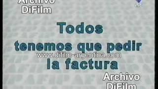 DiFilm - Publicidad AFIP - Todos tenemos que pedir la Factura (2003)