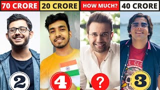 New List Top 10 Richest YouTubers in India 2023 | Net worth