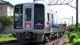 JR四国 N2000系 2424号車 多度津工場線 構内試運転！2022/8/3！