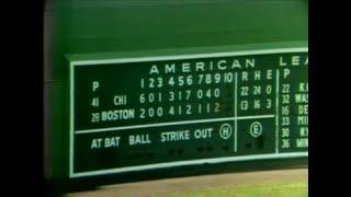 1970 Red Sox highlights various May games (EDITED) Includes 22-13 slugfest with White Sox May 31