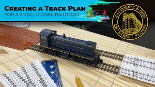 Creating a Track Plan for a Small Model Railroad