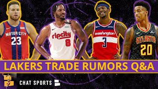 Los Angeles Lakers Trade Rumors On Bradley Beal, Blake Griffin, Trevor Ariza & John Collins | Q&A