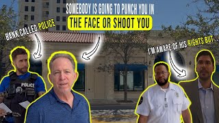 Chase Bank Didn’t Want to Be Filmed… So They Called the Cops—Who Filmed Them Instead!! 😂