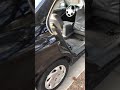 How to open a car door that is stuck closed