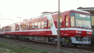 【検査明け復帰】遠鉄2004F+1005F 上り第122列車 遠州西ヶ崎駅～積志駅 通過