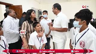 LB Nagar MLA D Sudheer Reddy Visits Anadha Vidyarthi Gruham | Exclusive Video 2022 | OkTv